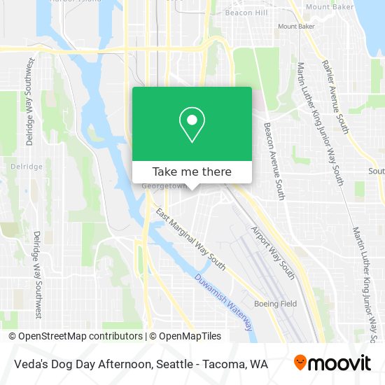 Veda's Dog Day Afternoon map