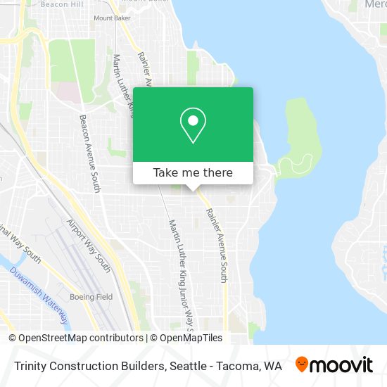 Trinity Construction Builders map