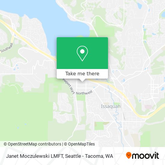 Janet Moczulewski LMFT map