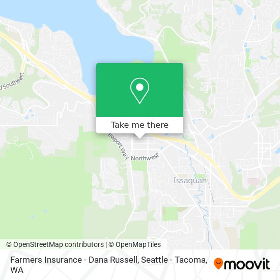 Mapa de Farmers Insurance - Dana Russell