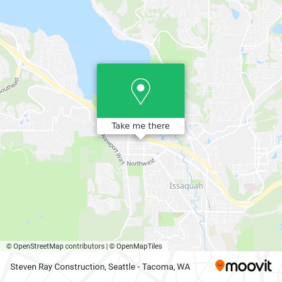 Steven Ray Construction map