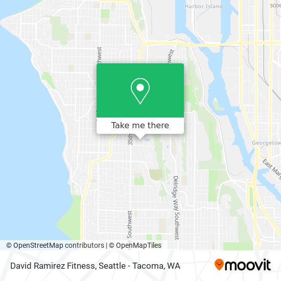 David Ramirez Fitness map