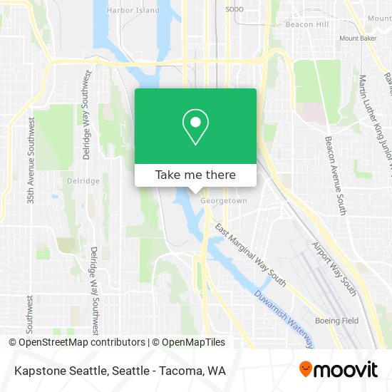 Kapstone Seattle map