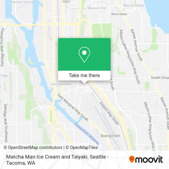 Mapa de Matcha Man Ice Cream and Taiyaki
