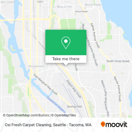 Oxi Fresh Carpet Cleaning map