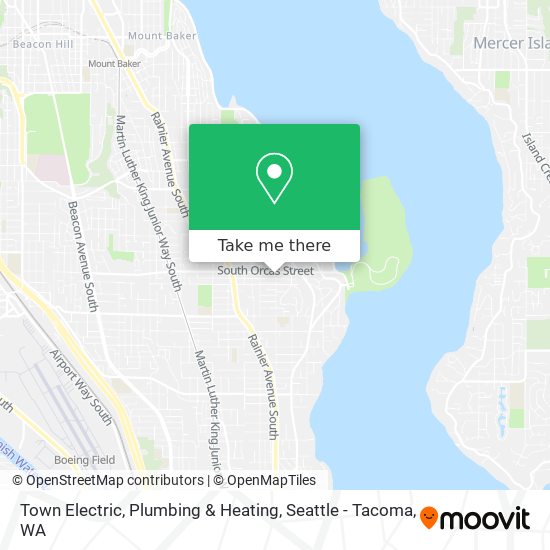 Mapa de Town Electric, Plumbing & Heating