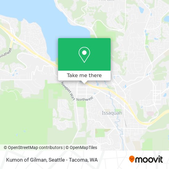 Kumon of Gilman map