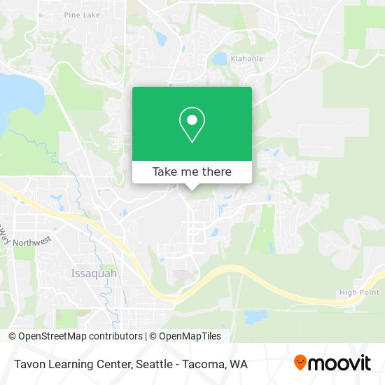 Tavon Learning Center map