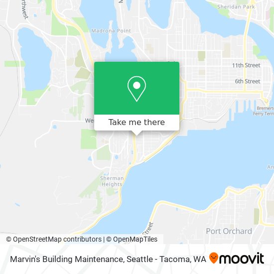 Marvin's Building Maintenance map