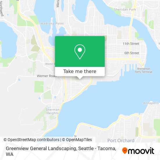 Greenview General Landscaping map