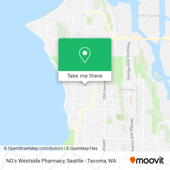 Mapa de NG's Westside Pharmacy