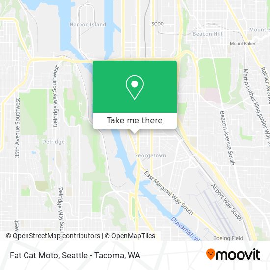 Fat Cat Moto map