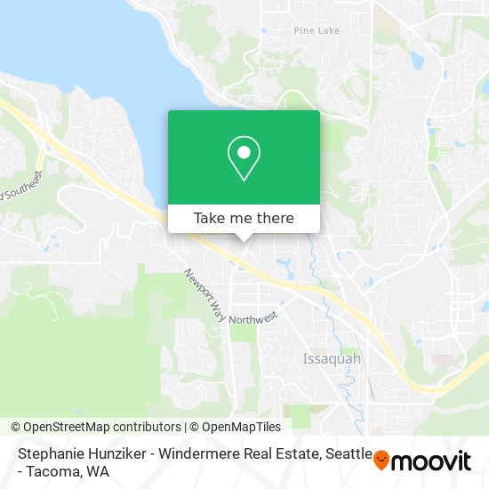 Mapa de Stephanie Hunziker - Windermere Real Estate