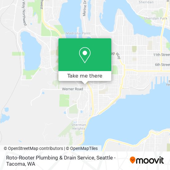 Mapa de Roto-Rooter Plumbing & Drain Service