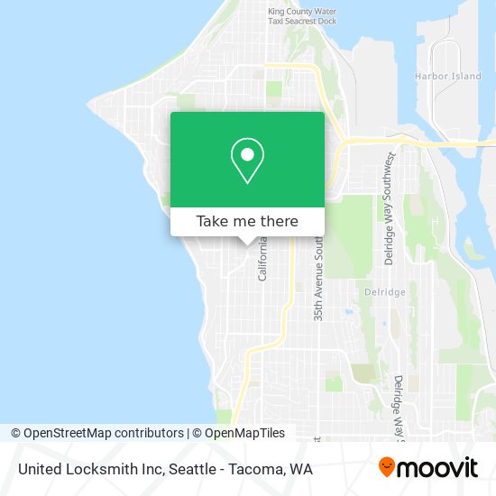 United Locksmith Inc map