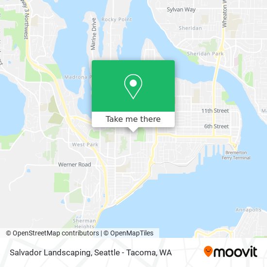 Salvador Landscaping map