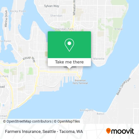 Farmers Insurance map