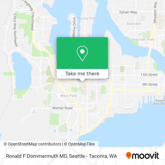 Ronald F Dommermuth MD map