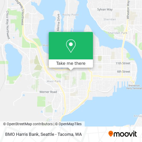 BMO Harris Bank map