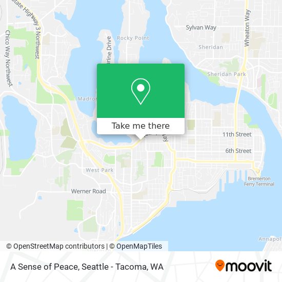 Mapa de A Sense of Peace
