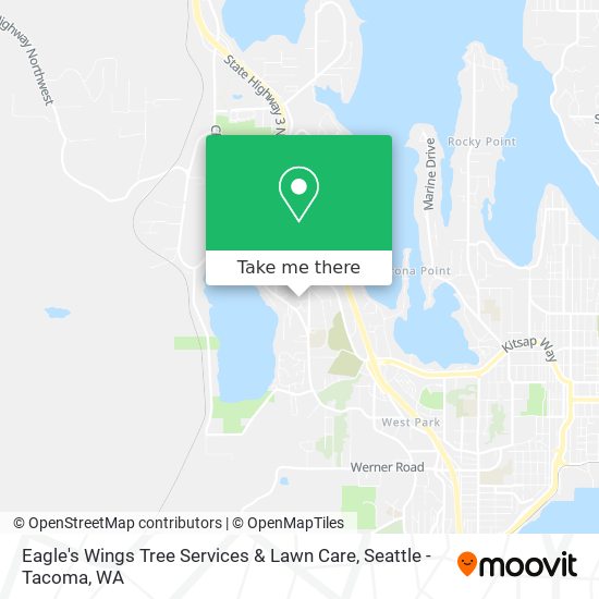 Eagle's Wings Tree Services & Lawn Care map