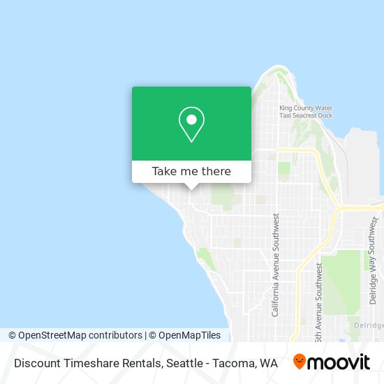 Discount Timeshare Rentals map