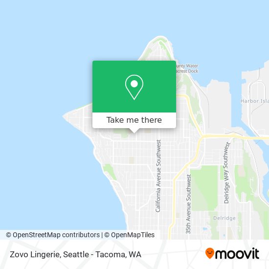 Zovo Lingerie map