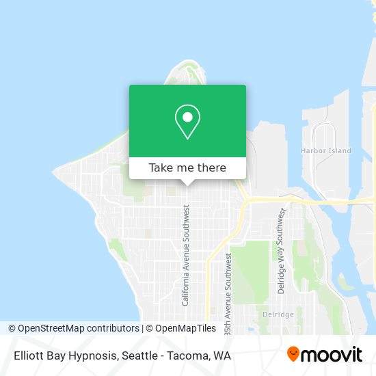 Elliott Bay Hypnosis map