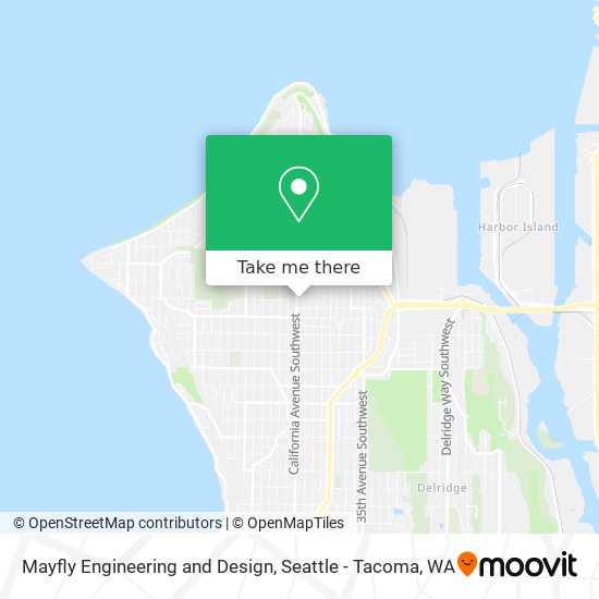 Mayfly Engineering and Design map