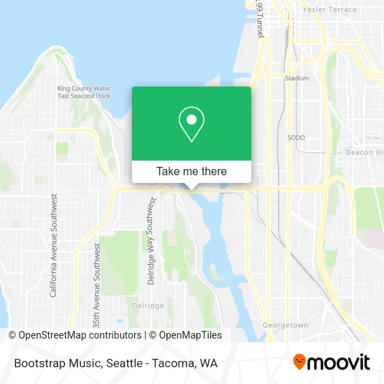 Bootstrap Music map