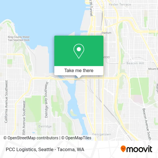 PCC Logistics map