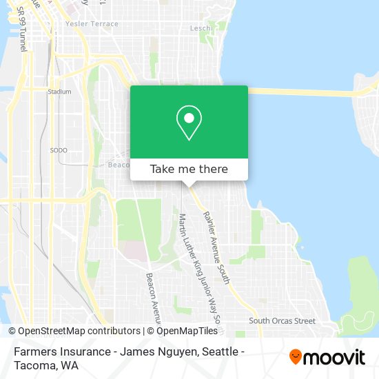Mapa de Farmers Insurance - James Nguyen