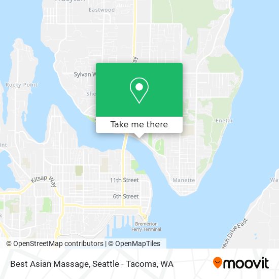 Best Asian Massage map