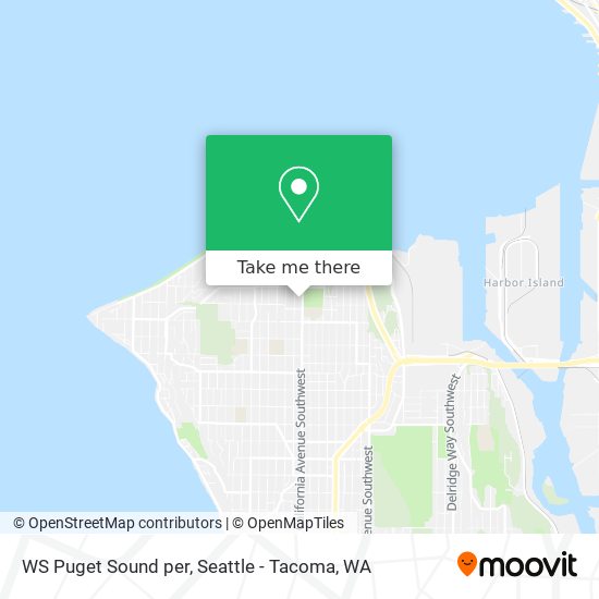 WS Puget Sound per map