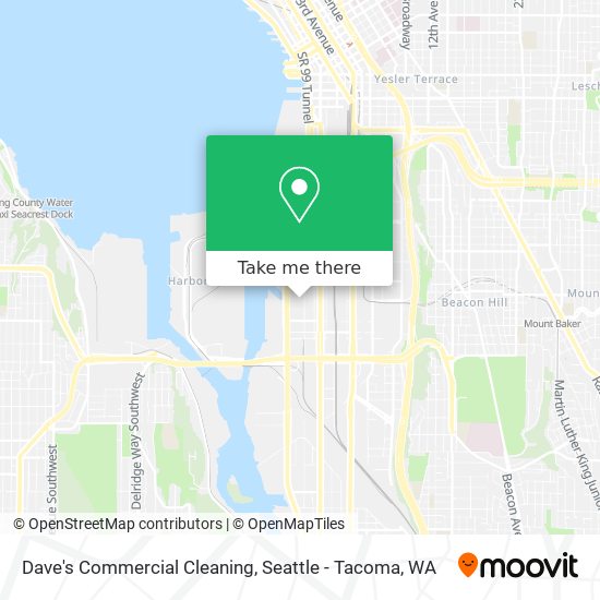 Dave's Commercial Cleaning map