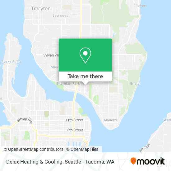 Delux Heating & Cooling map