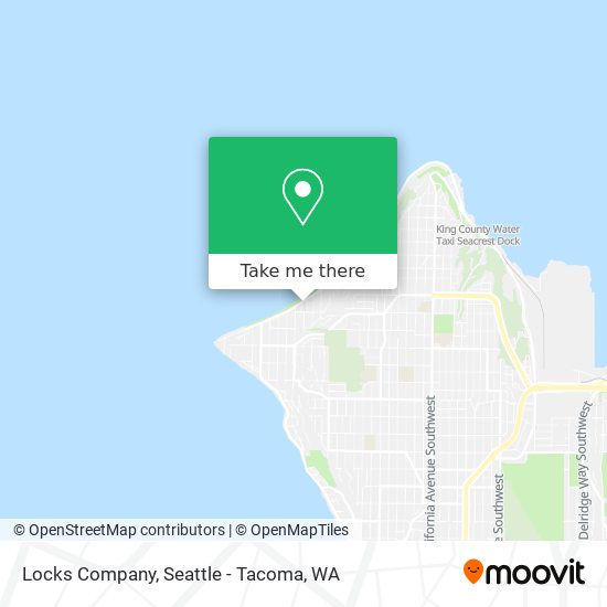 Locks Company map