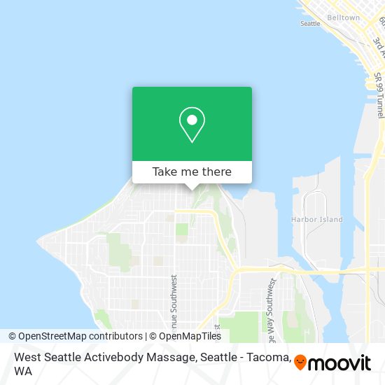 Mapa de West Seattle Activebody Massage