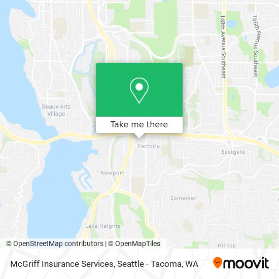 McGriff Insurance Services map