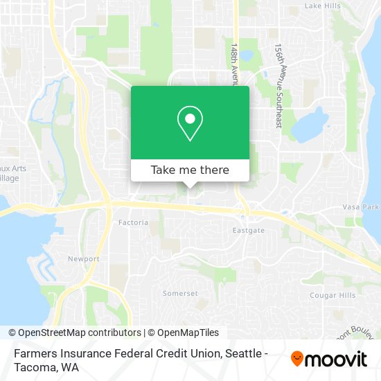 Farmers Insurance Federal Credit Union map