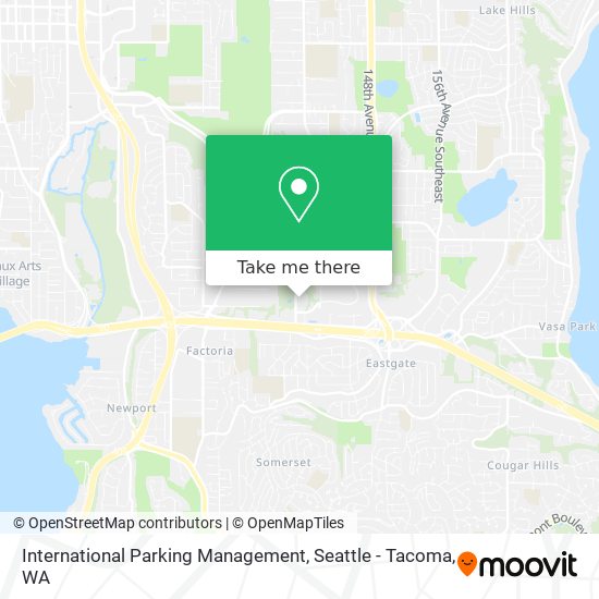 International Parking Management map