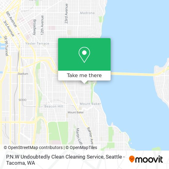 Mapa de P.N.W Undoubtedly Clean Cleaning Service