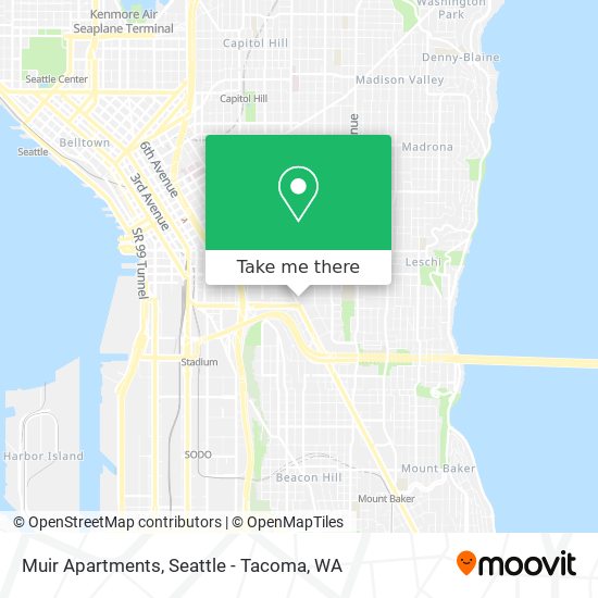 Muir Apartments map