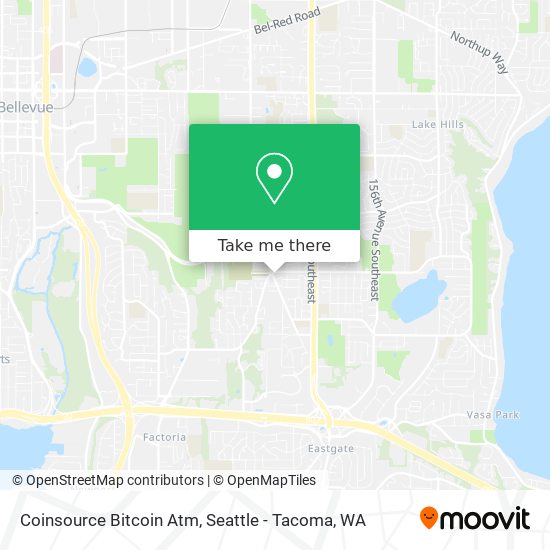 Mapa de Coinsource Bitcoin Atm