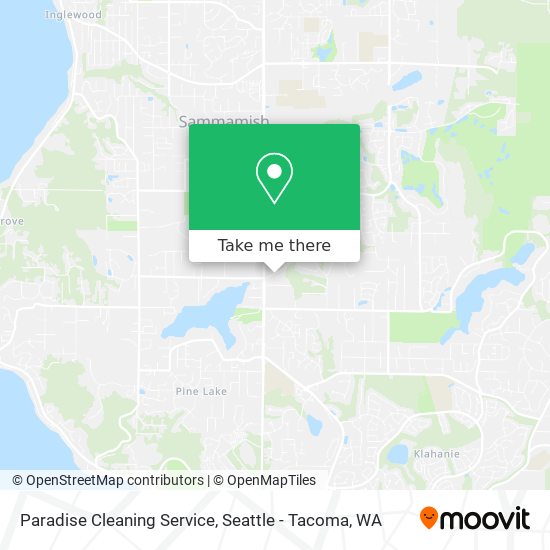 Mapa de Paradise Cleaning Service