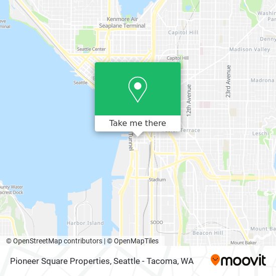 Mapa de Pioneer Square Properties