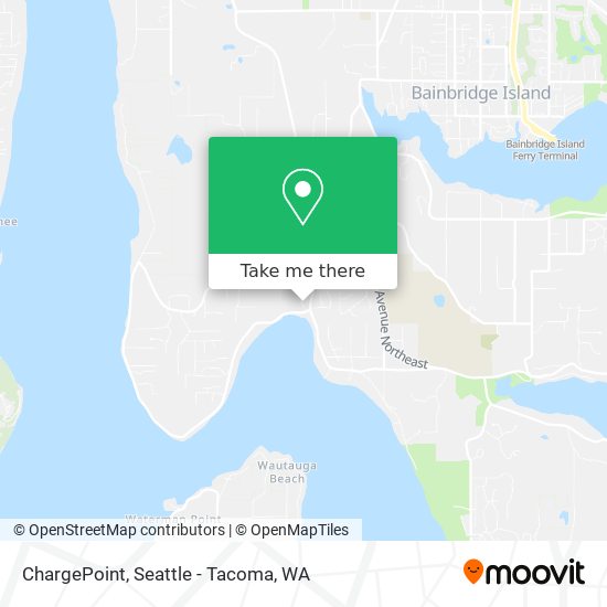 Mapa de ChargePoint