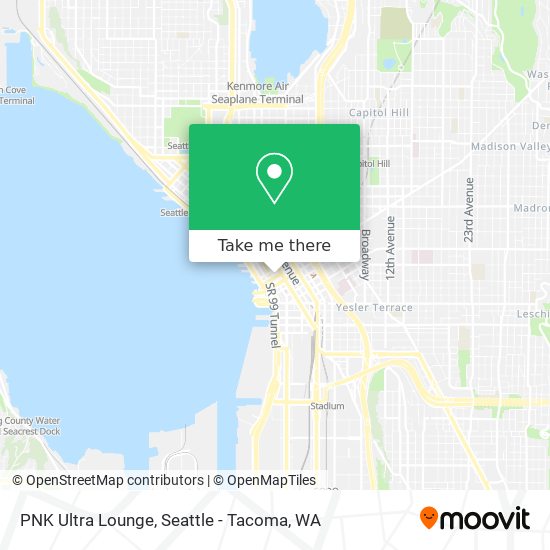 PNK Ultra Lounge map