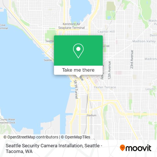 Mapa de Seattle Security Camera Installation