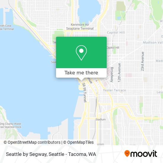 Seattle by Segway map